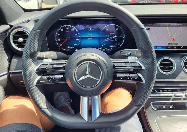 Mercedes-Benz Klasa E cena 179900 przebieg: 7800, rok produkcji 2021 z Opalenica małe 154